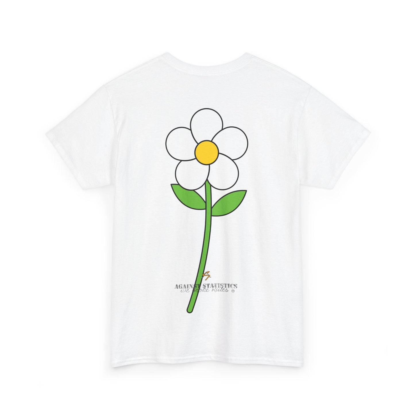 Unisex Heavy Cotton Tee - Flower