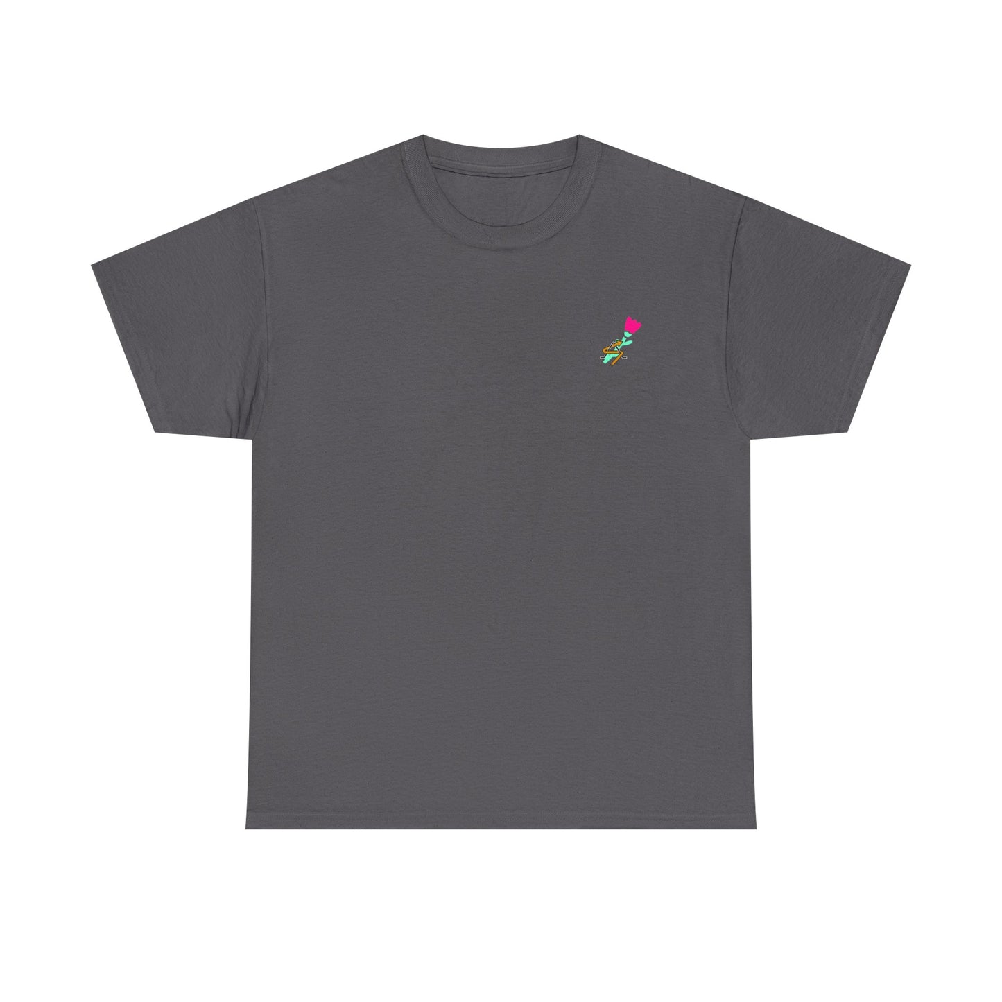 Unisex Heavy Cotton Tee - Flower Power