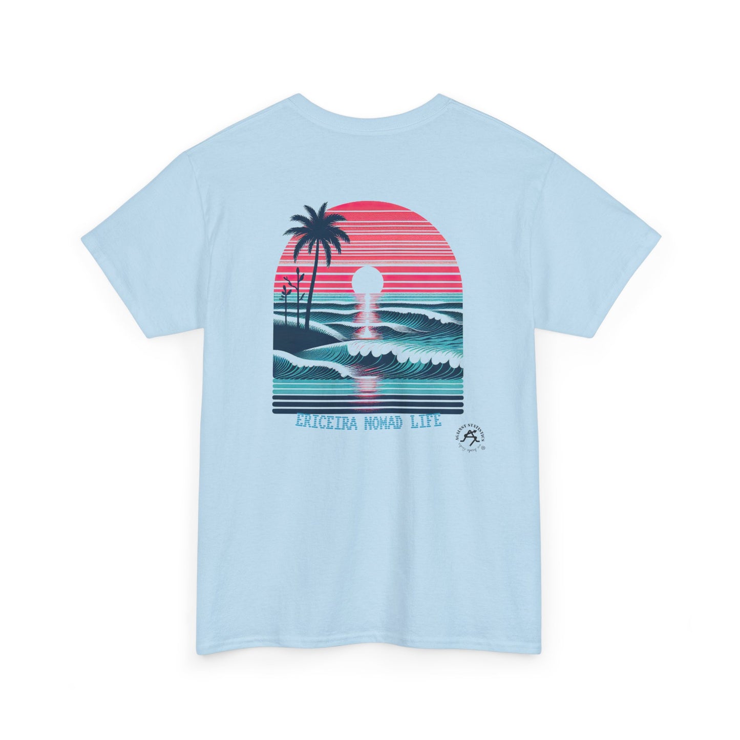 Unisex Heavy Cotton Tee - Ericeira Sun Set