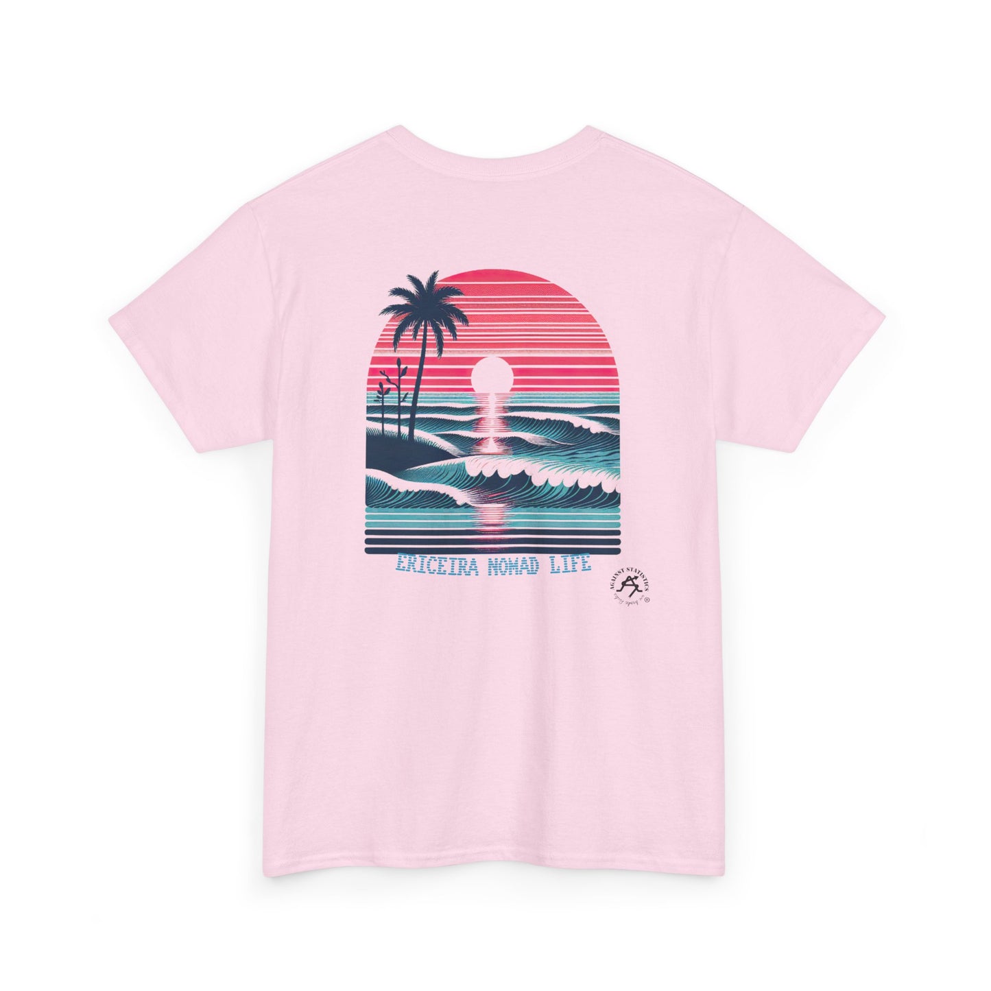Unisex Heavy Cotton Tee - Ericeira Sun Set