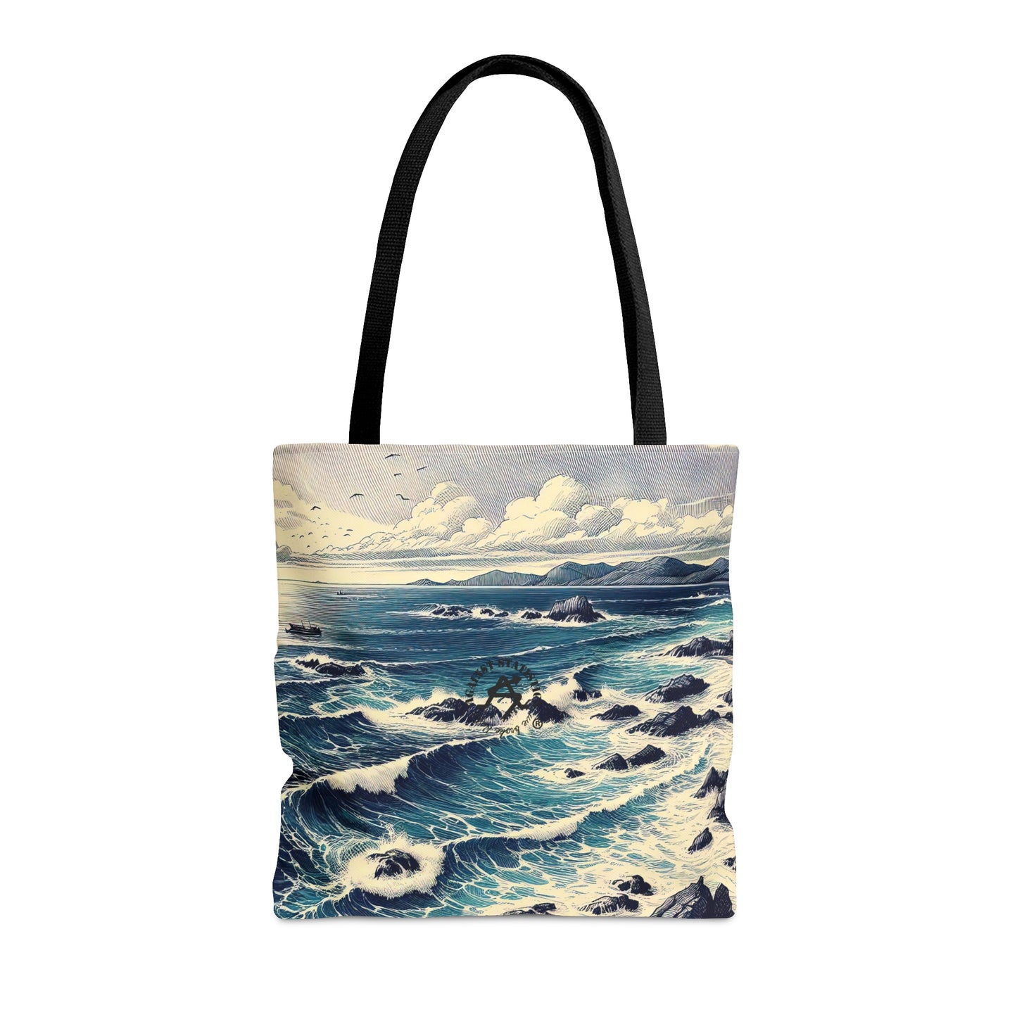 Tote Bag Beach Blue