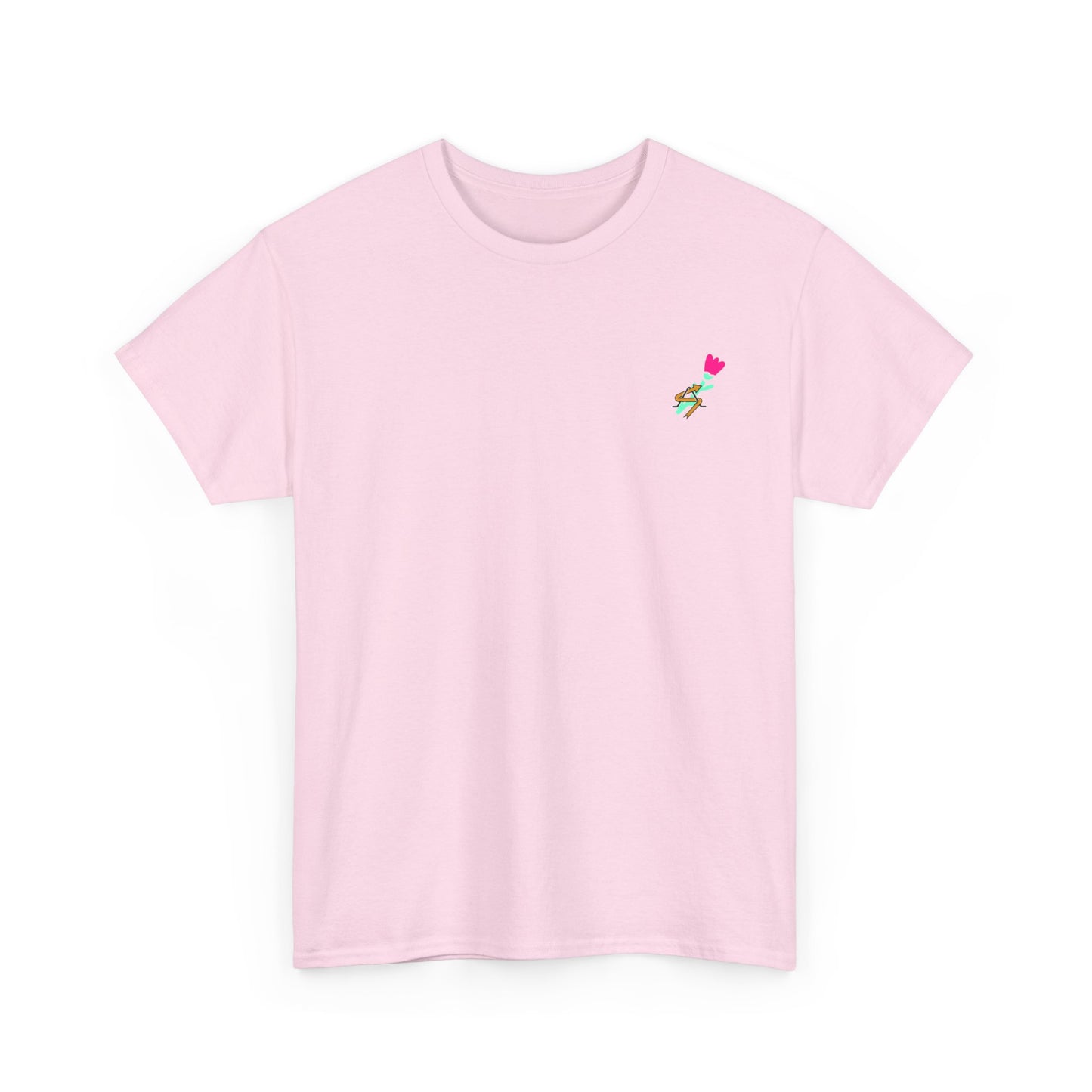 Unisex Heavy Cotton Tee - Flower Power