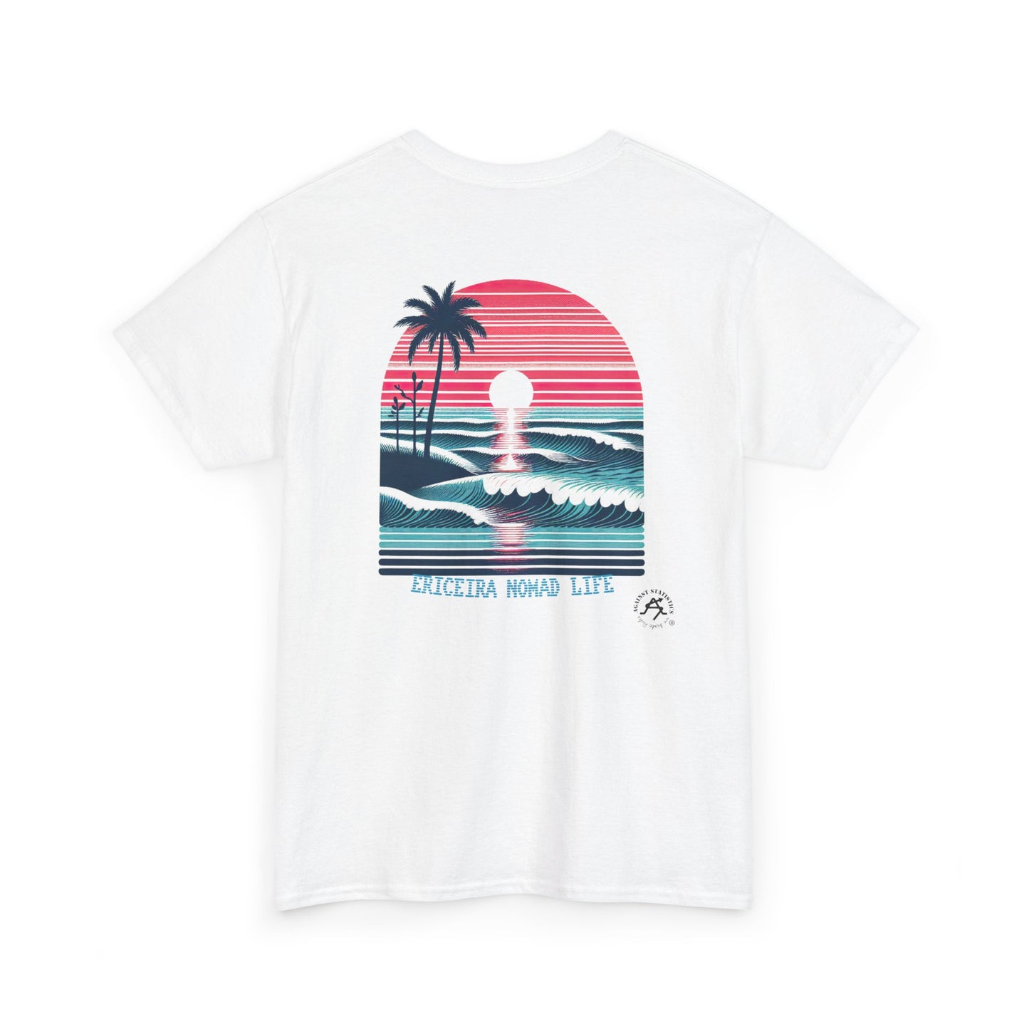 Unisex Heavy Cotton Tee - Ericeira Sun Set