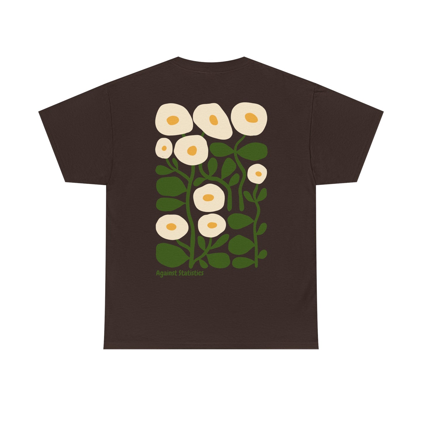Unisex Heavy Cotton Tee - Flower Power