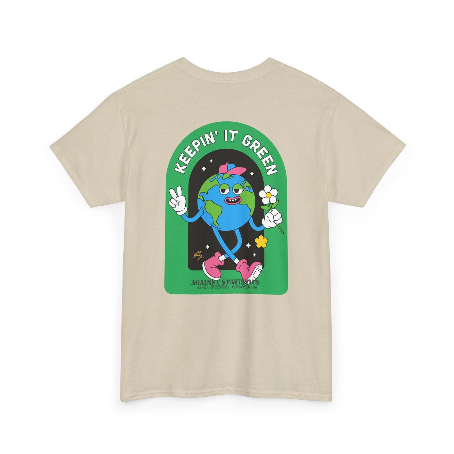 Unisex Heavy Cotton Tee - Keep it Green
