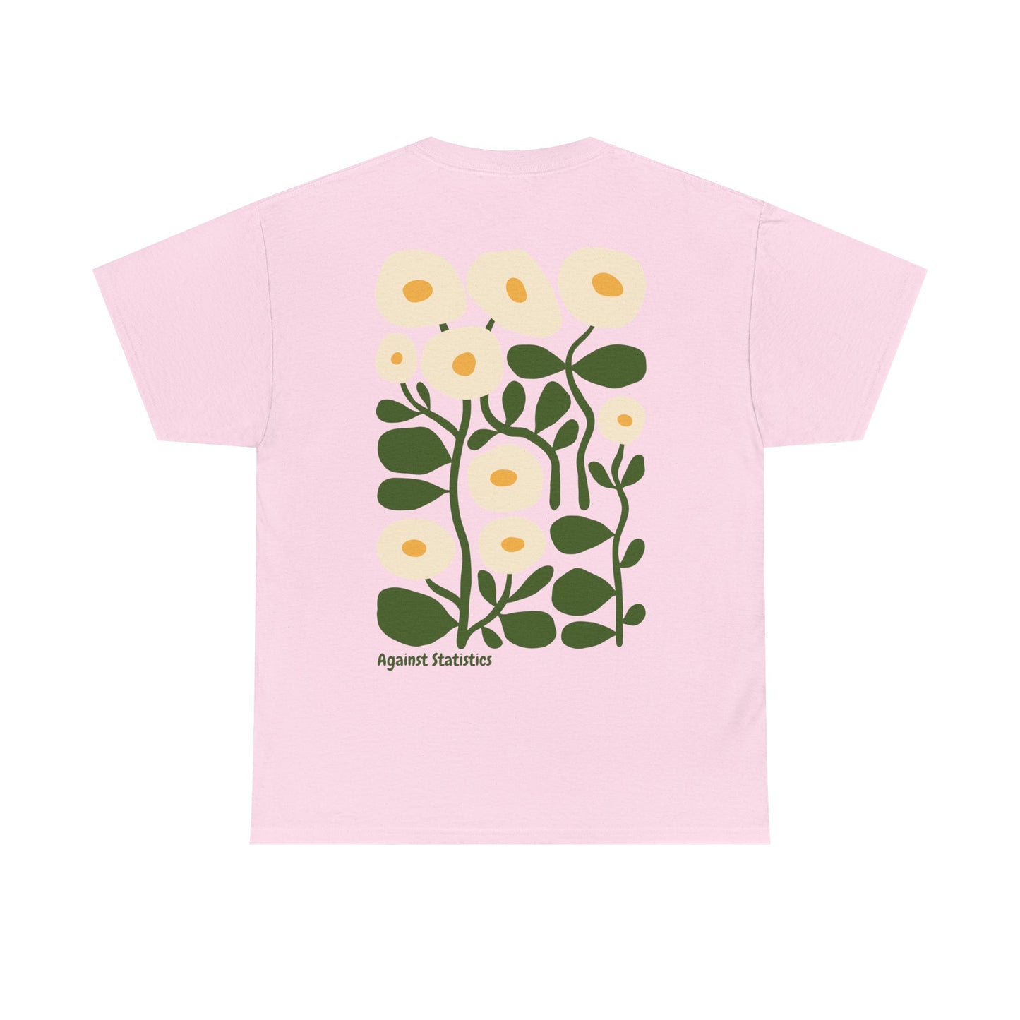 Unisex Heavy Cotton Tee - Flower Power