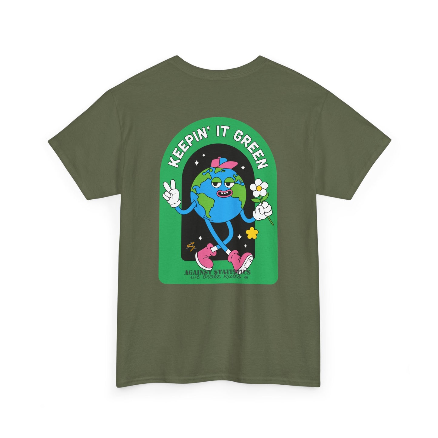 Unisex Heavy Cotton Tee - Keep it Green