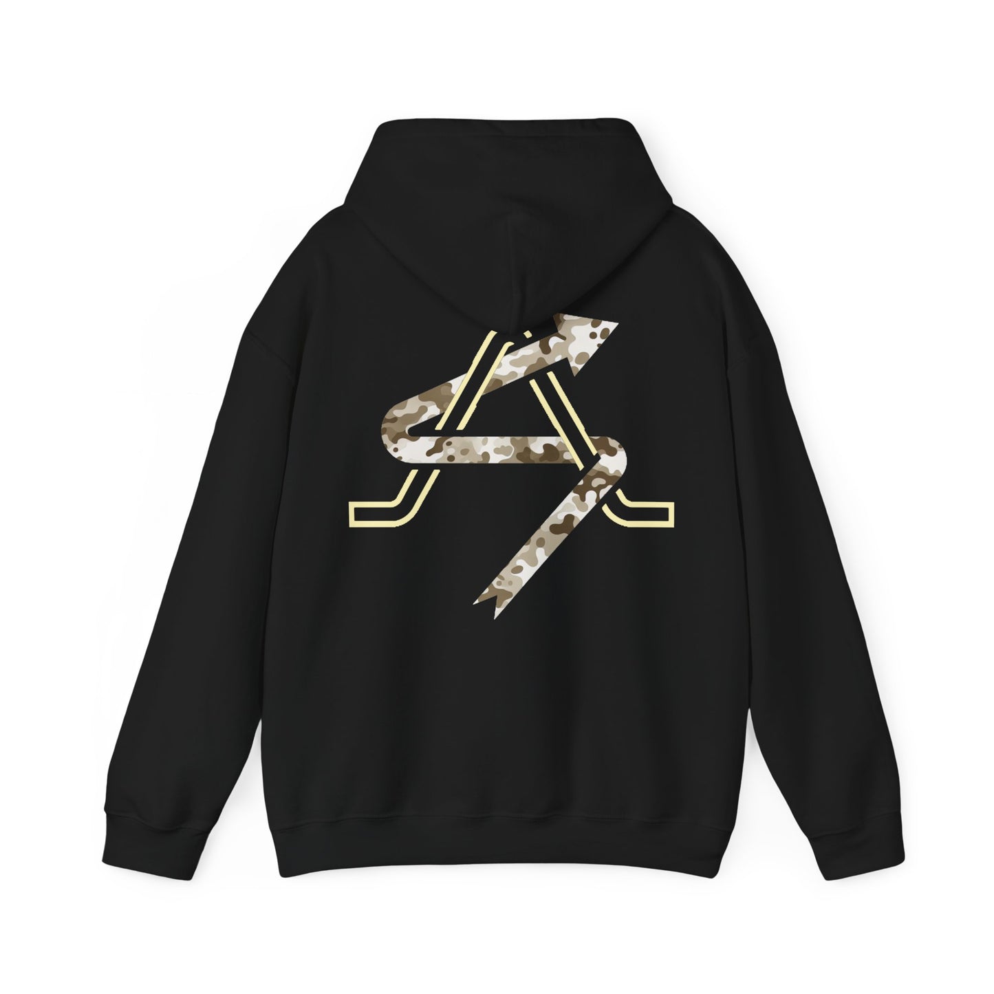 Unisex Heavy Blend™ Hooded Sweatshirt - Camo Light Sand