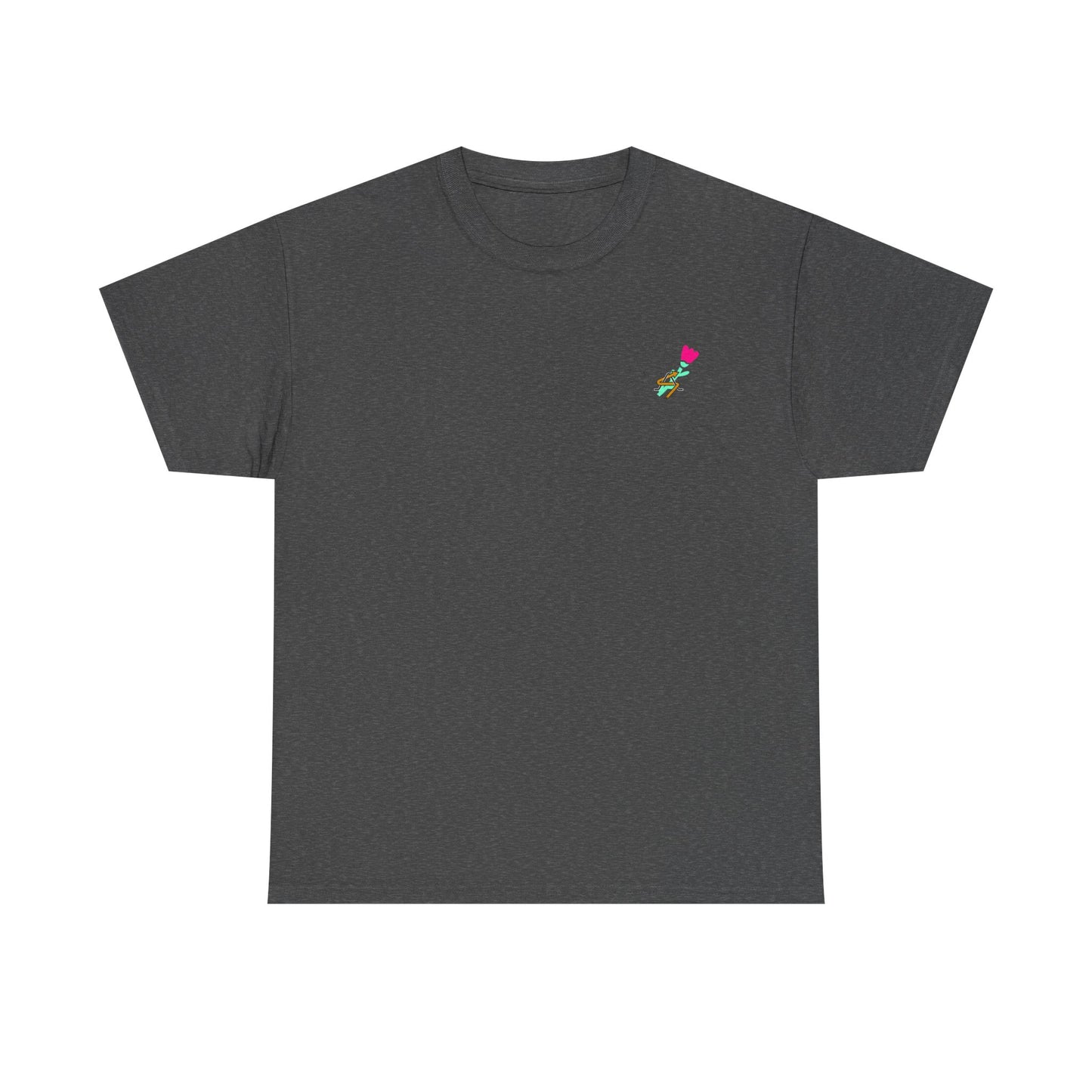 Unisex Heavy Cotton Tee - Flower Power