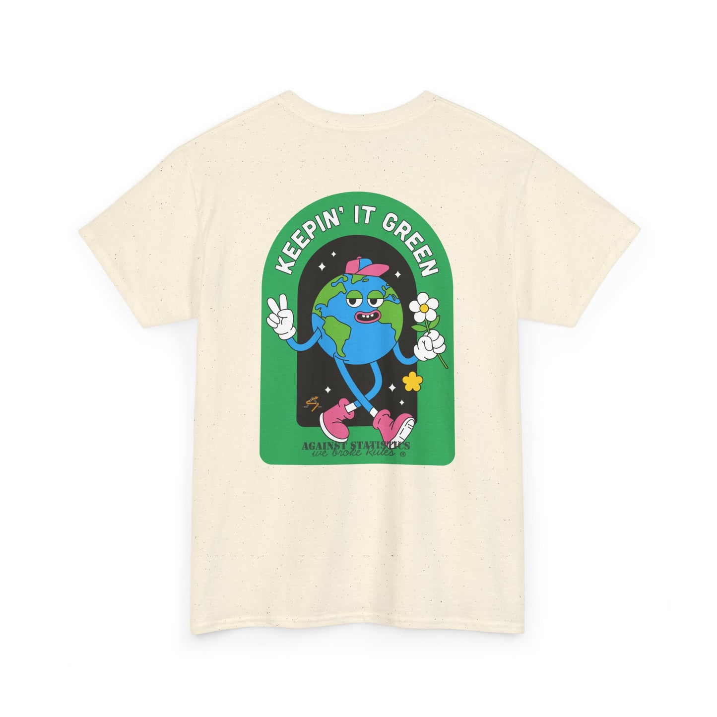 Unisex Heavy Cotton Tee - Keep it Green