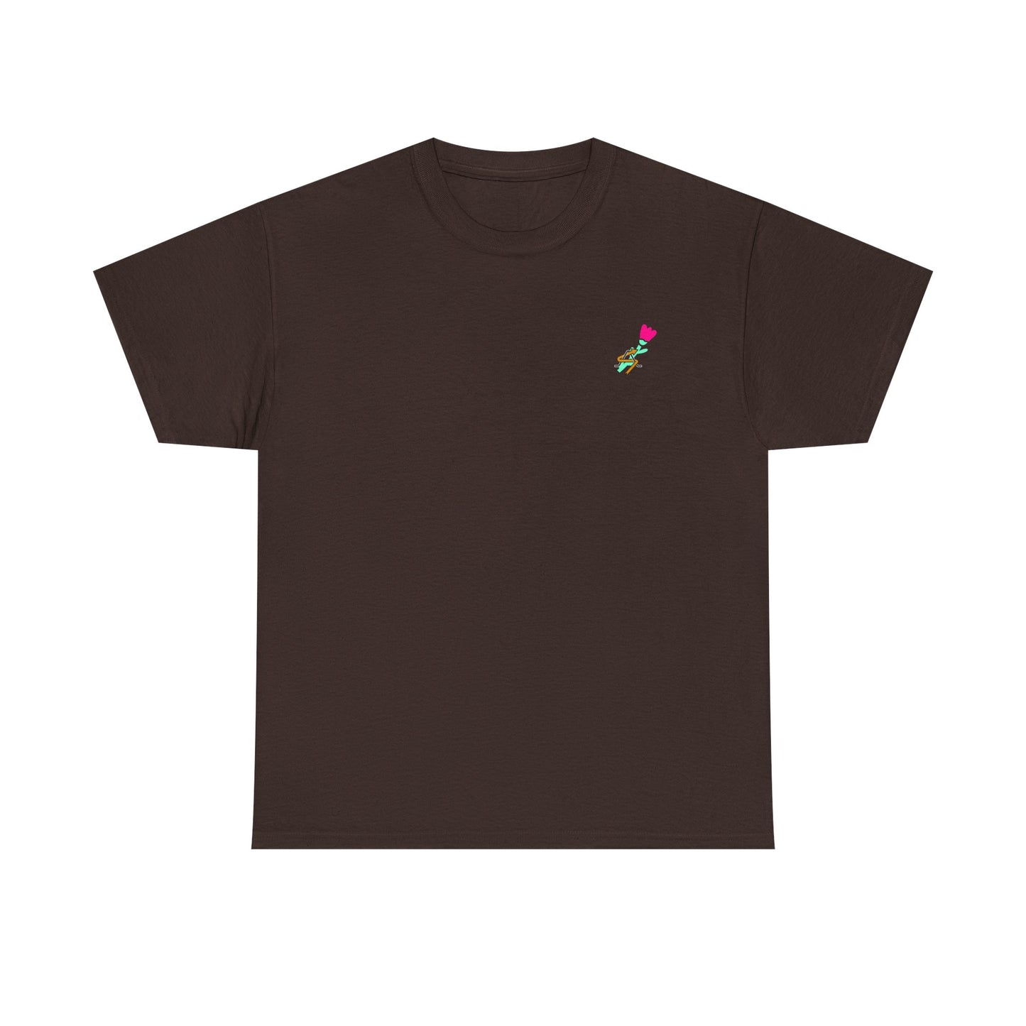 Unisex Heavy Cotton Tee - Flower Power