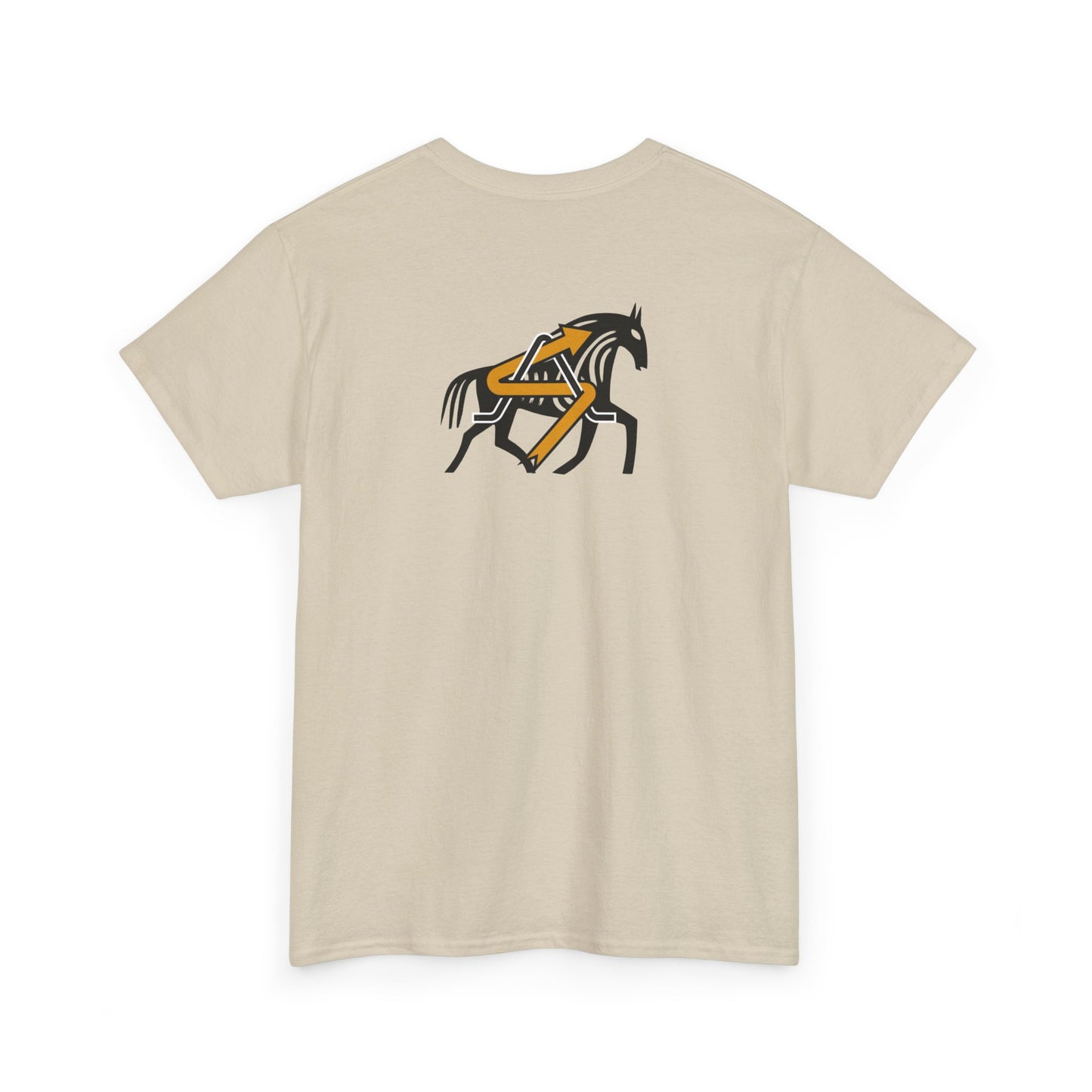 Unisex Heavy Cotton Tee - Made in Germany - Primitive Horse