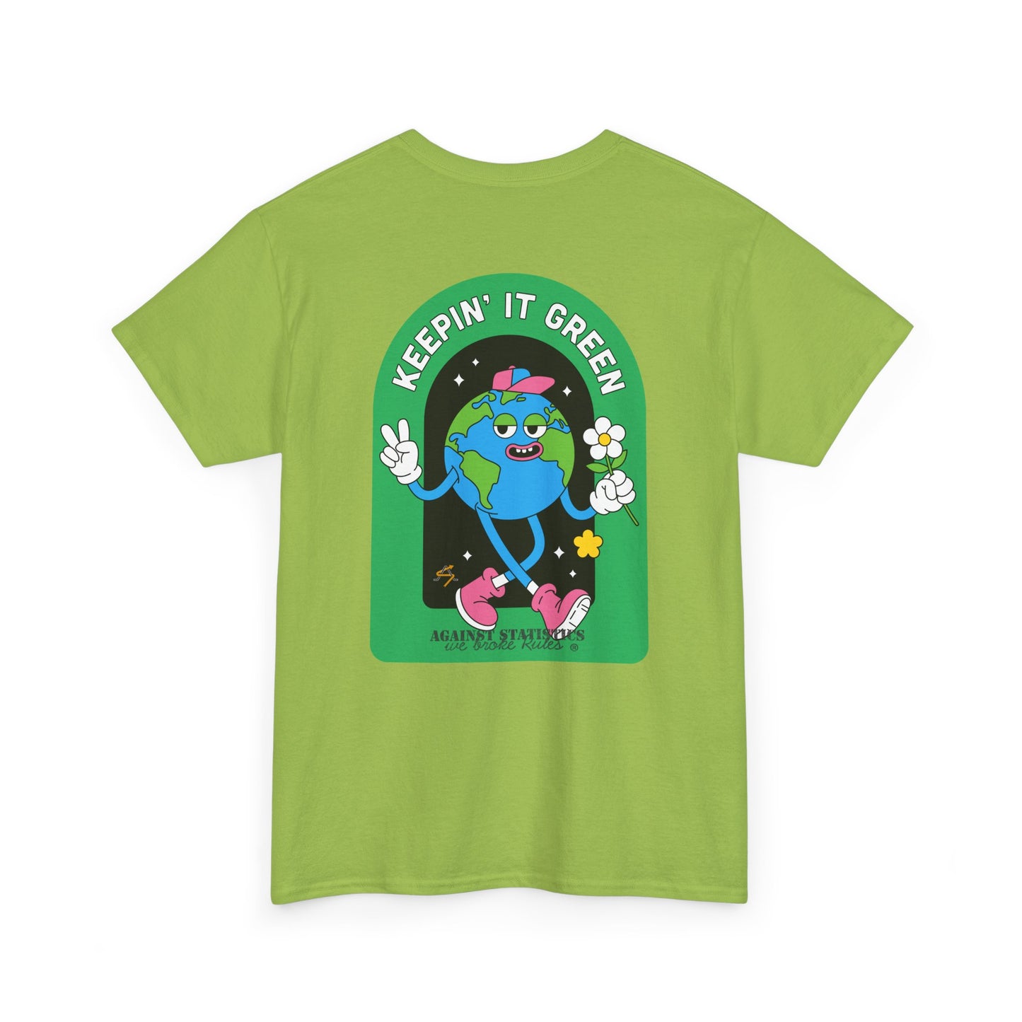 Unisex Heavy Cotton Tee - Keep it Green