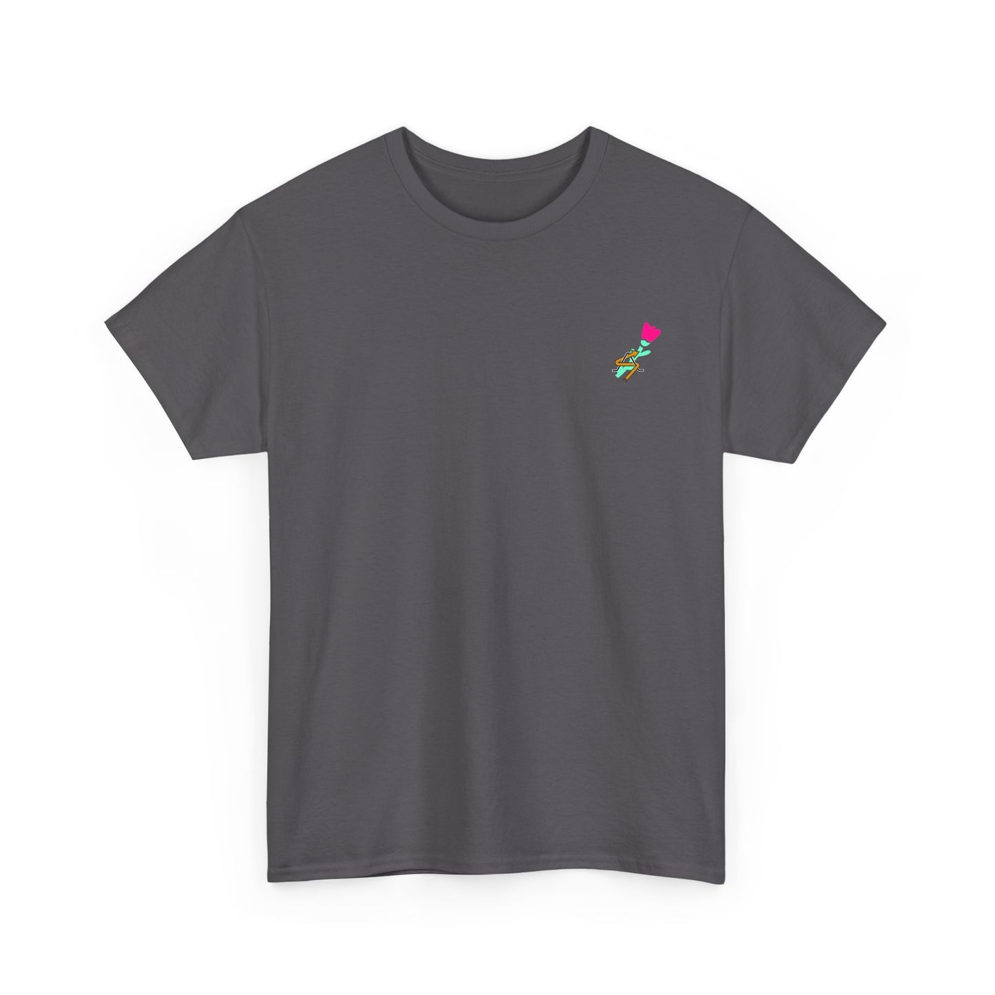 Unisex Heavy Cotton Tee - Flower Power
