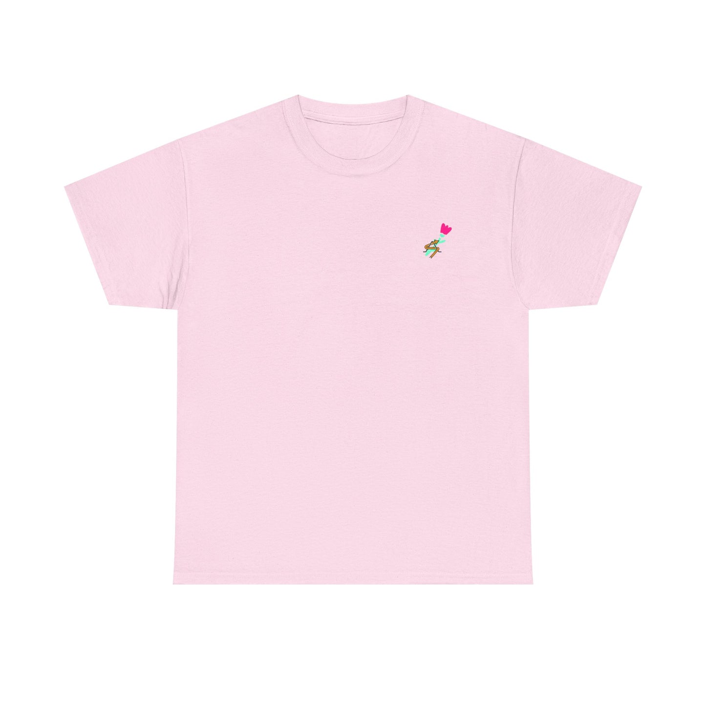 Unisex Heavy Cotton Tee - Flower Power