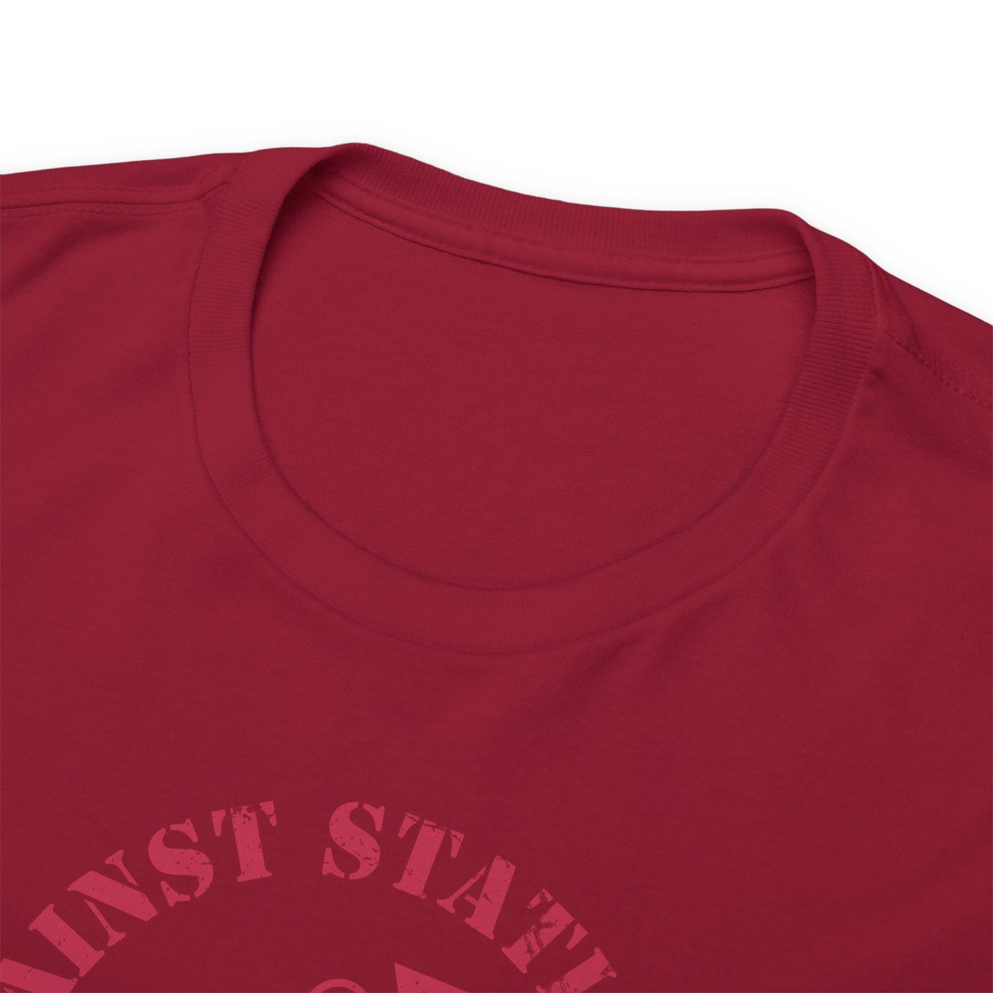 Unisex Heavy Cotton Tee - Made in Germany - Simple Color Cardinal Red