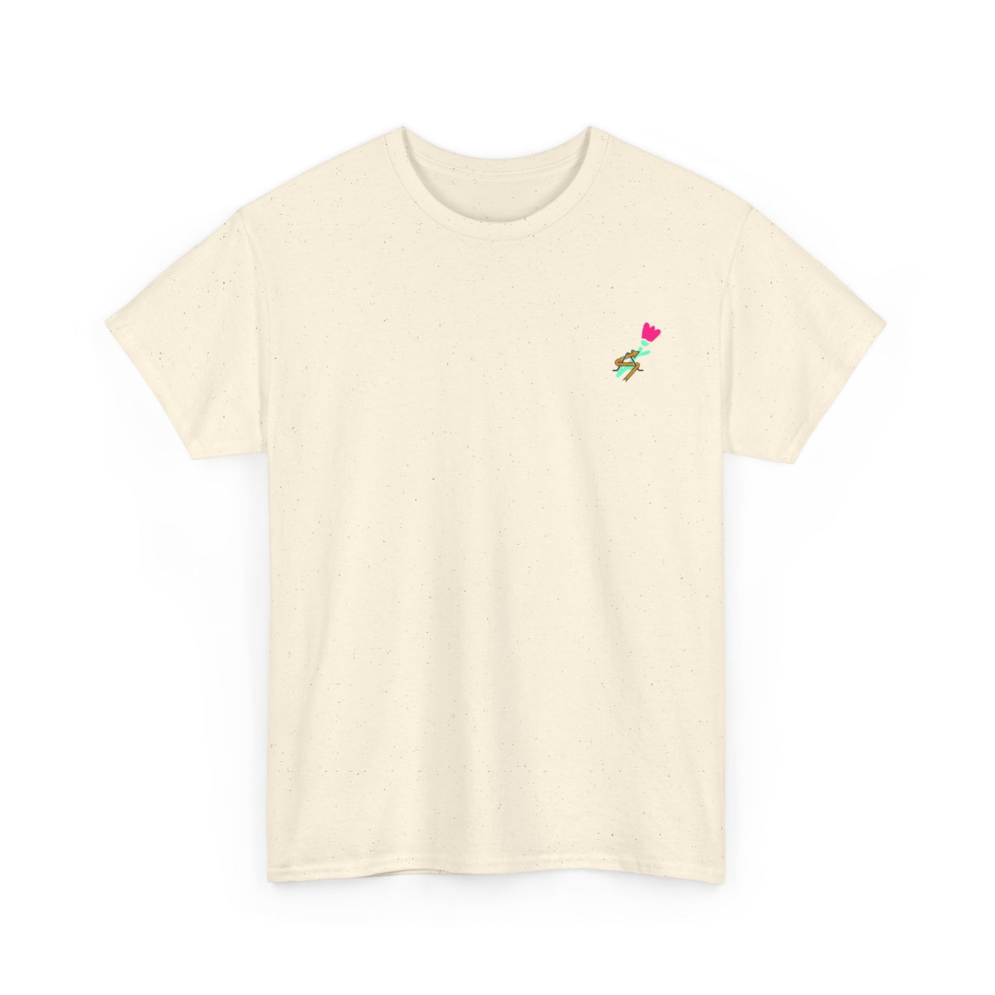 Unisex Heavy Cotton Tee - Flower Power
