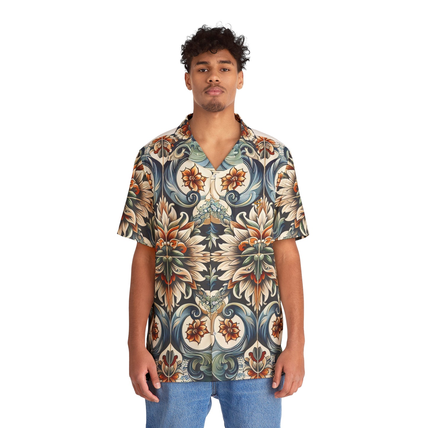Men's Hawaiian Shirt Portugal Heritage