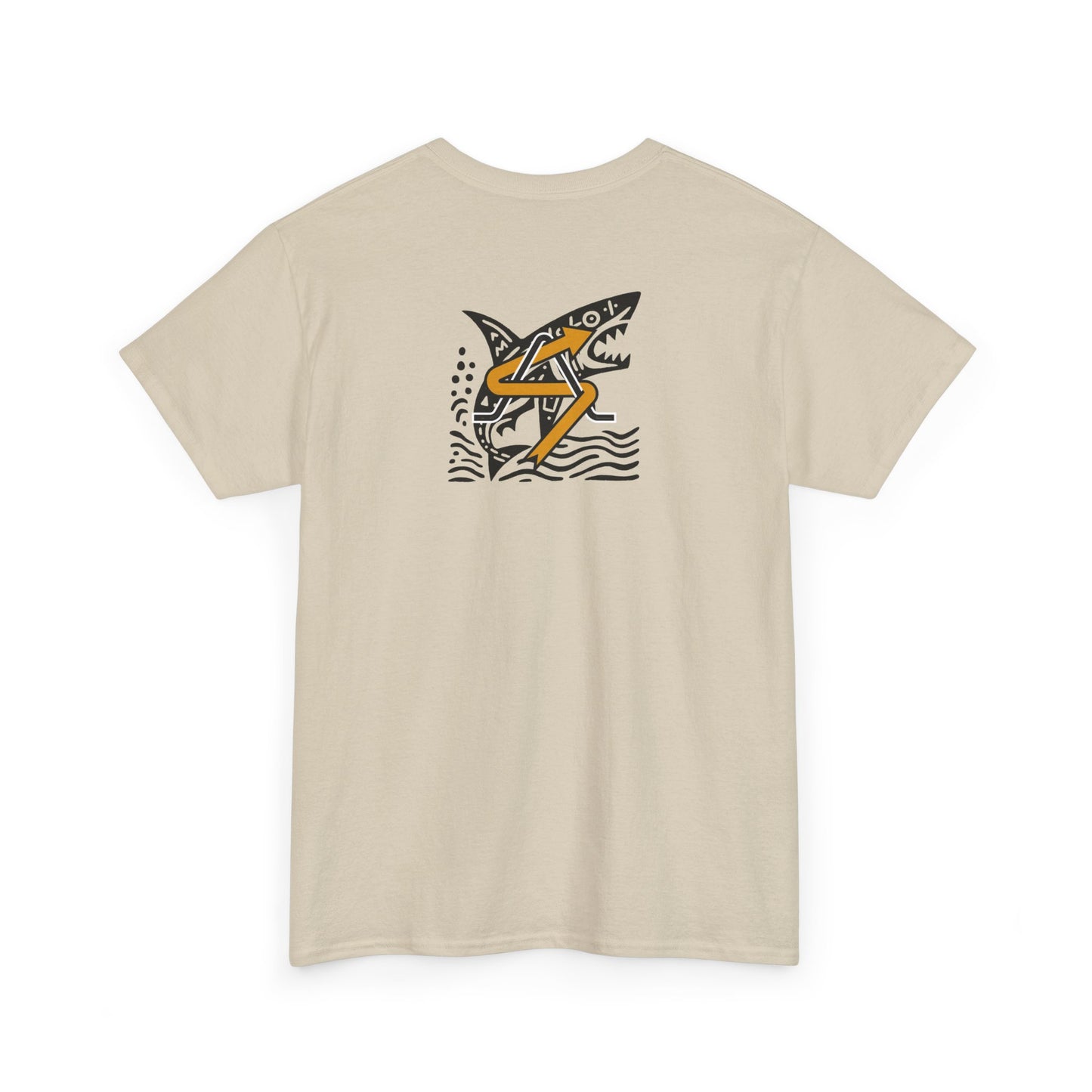 Unisex Heavy Cotton Tee - Made in Germany - Primitive Shark