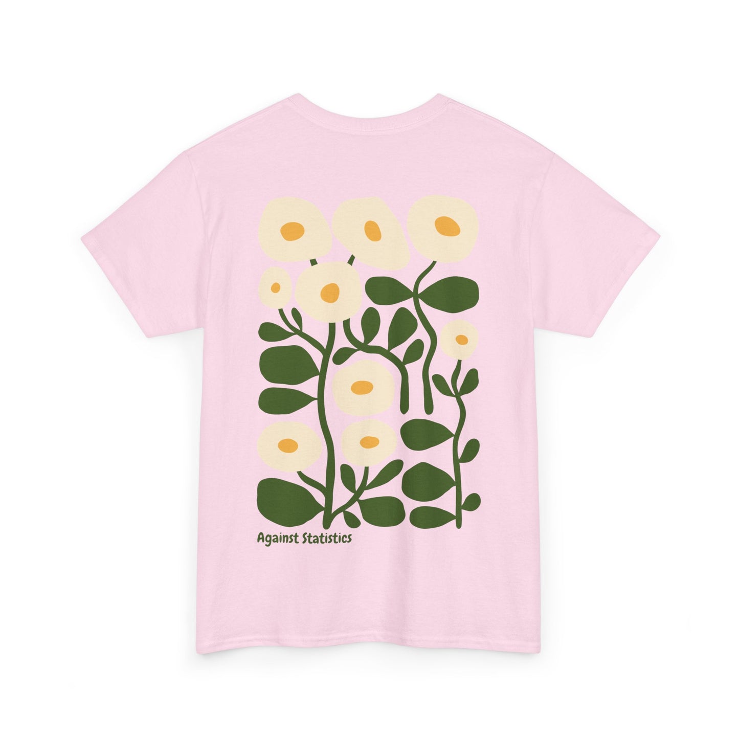 Unisex Heavy Cotton Tee - Flower Power
