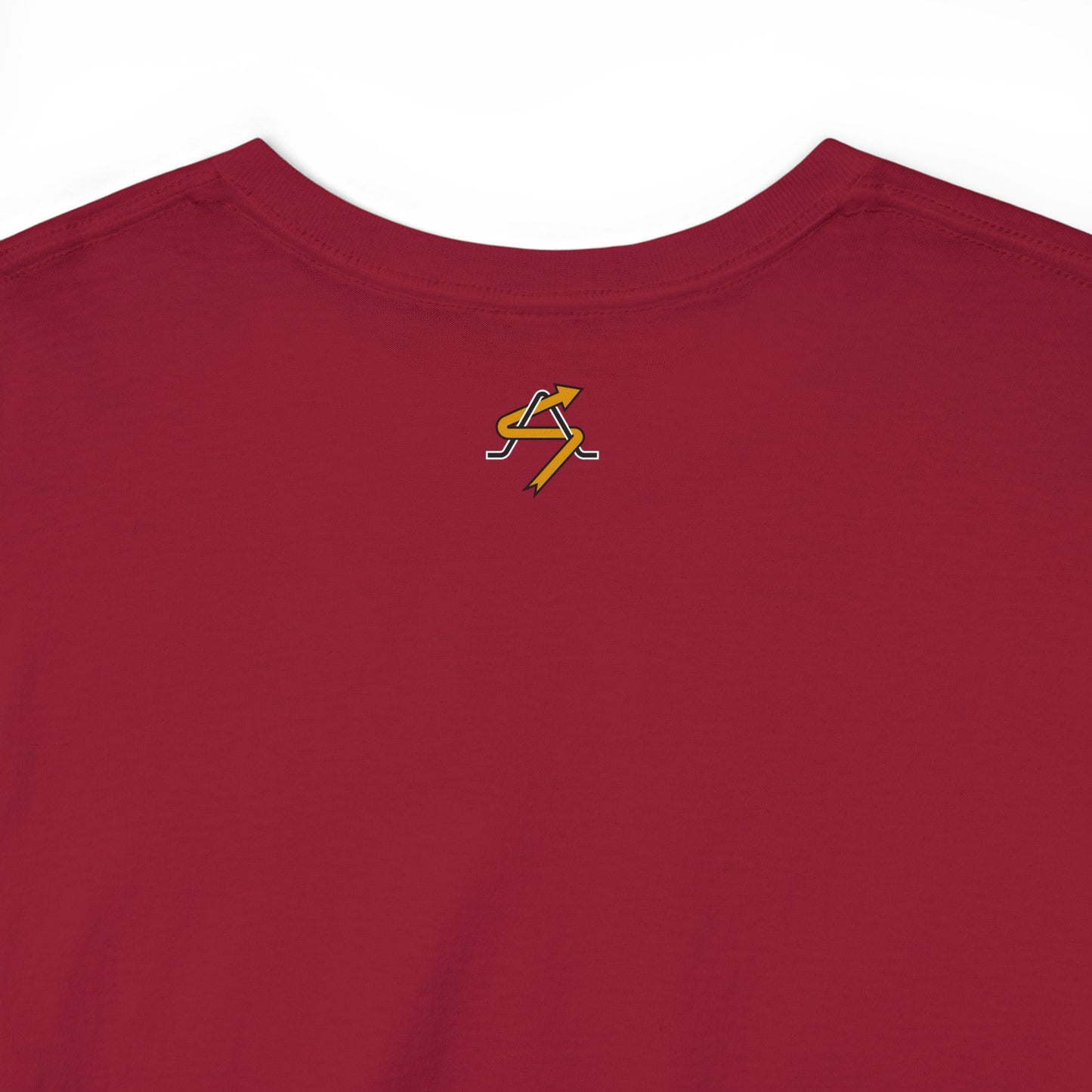 Unisex Heavy Cotton Tee - Made in Germany - Simple Color Cardinal Red