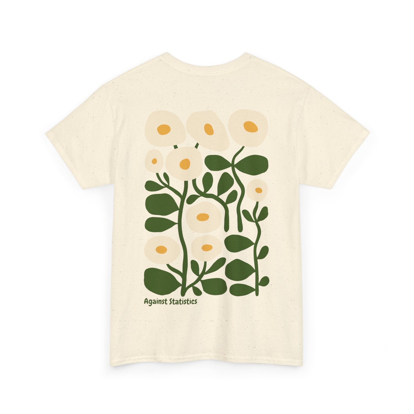 Unisex Heavy Cotton Tee - Flower Power