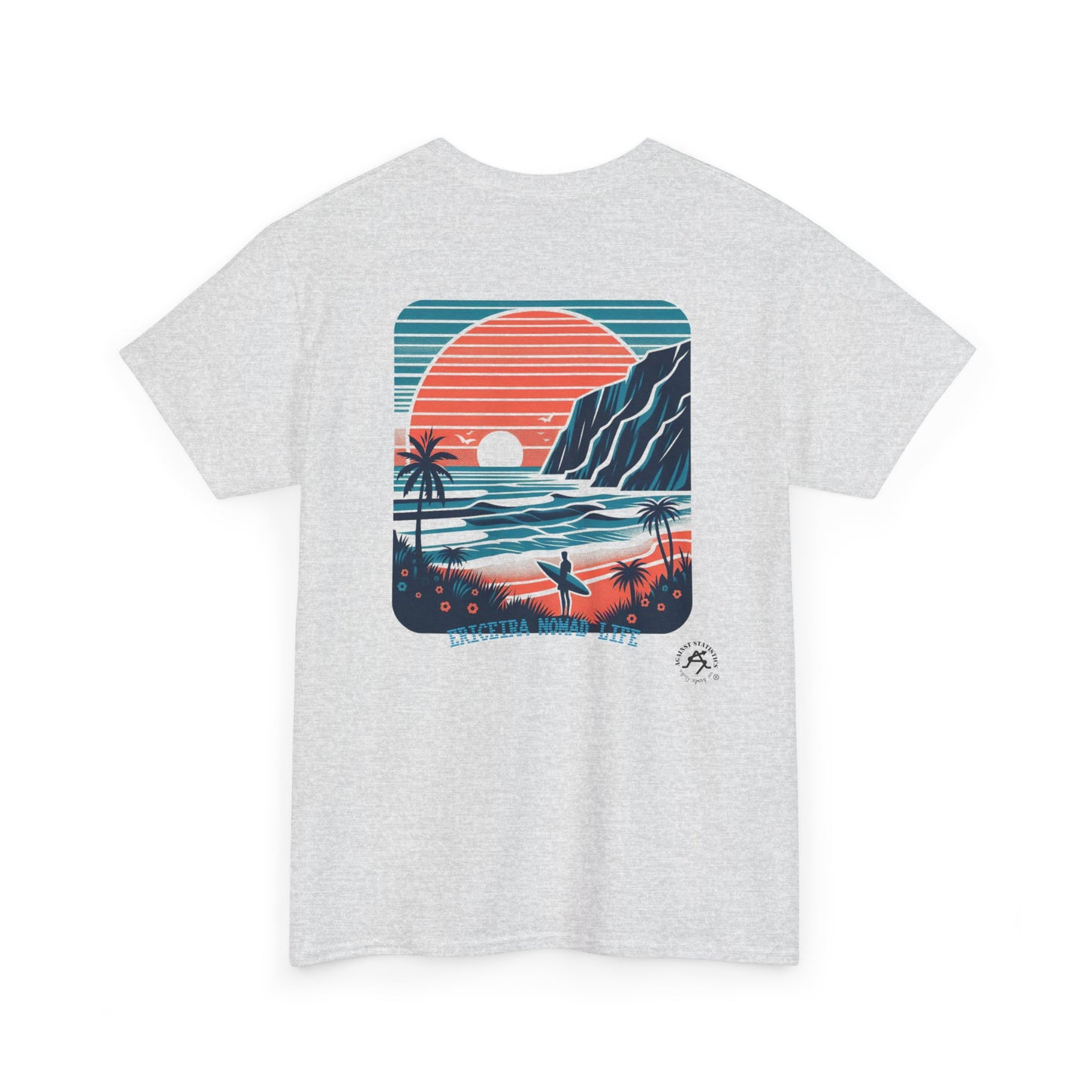 Unisex Heavy Cotton Tee - Ericeira São Sebastião Beach