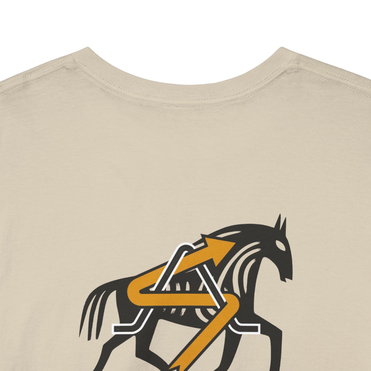 Unisex Heavy Cotton Tee - Made in Germany - Primitive Horse