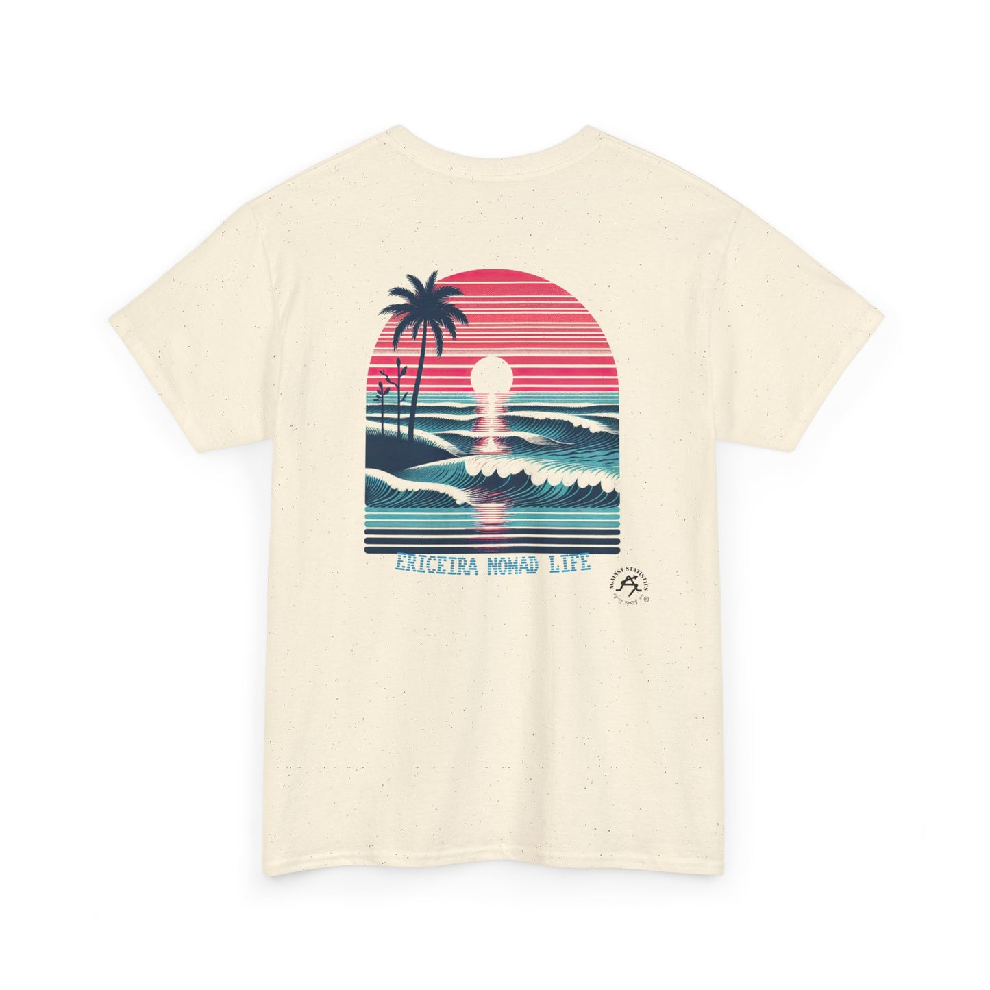 Unisex Heavy Cotton Tee - Ericeira Sun Set