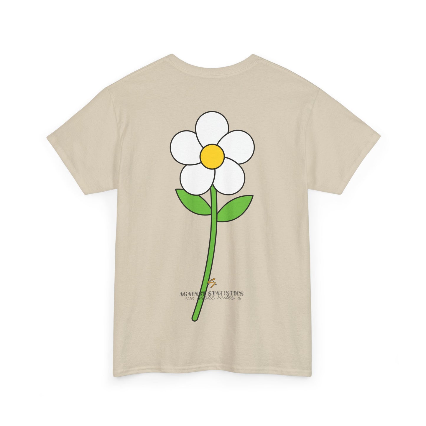 Unisex Heavy Cotton Tee - Flower
