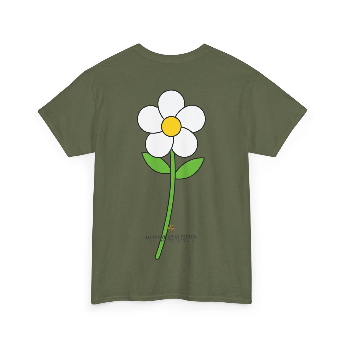 Unisex Heavy Cotton Tee - Flower