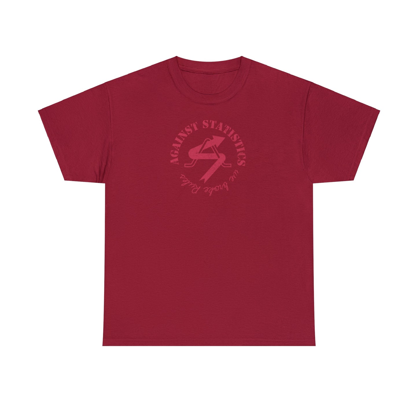 Unisex Heavy Cotton Tee - Made in Germany - Simple Color Cardinal Red