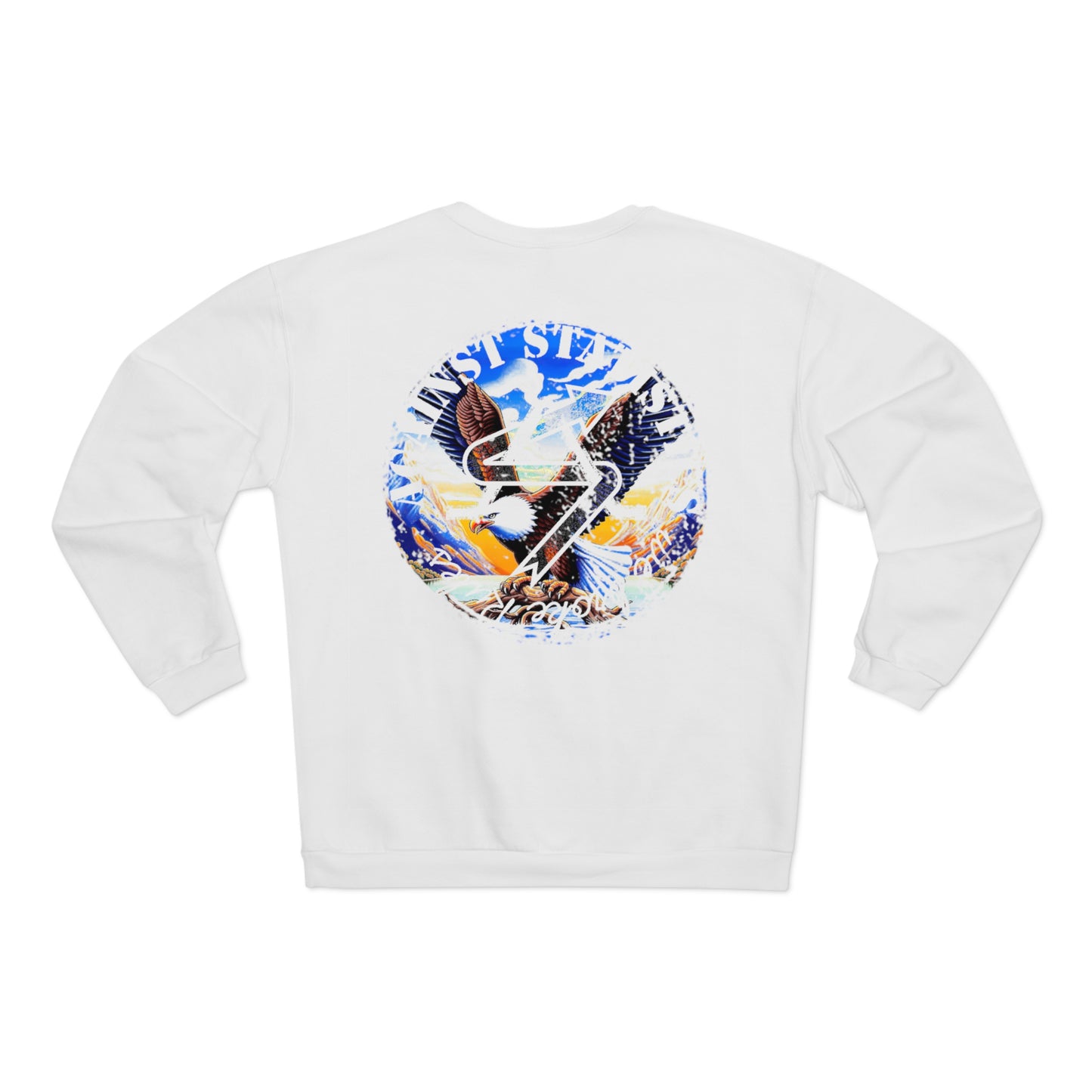 Unisex Crew Neck Sweatshirt - Eagle