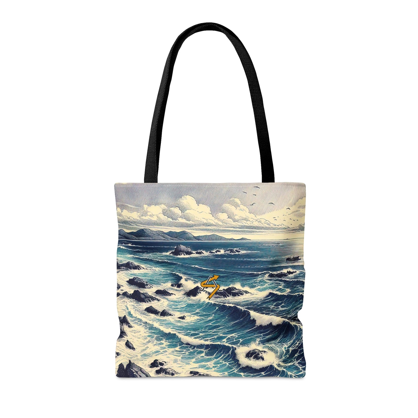 Tote Bag Beach Blue
