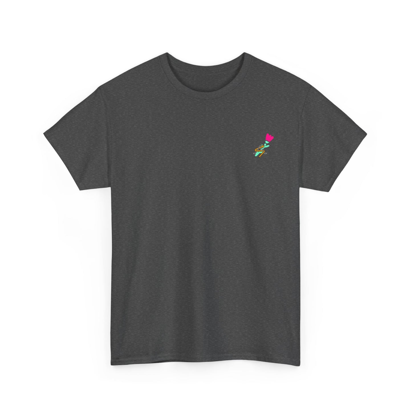 Unisex Heavy Cotton Tee - Flower Power