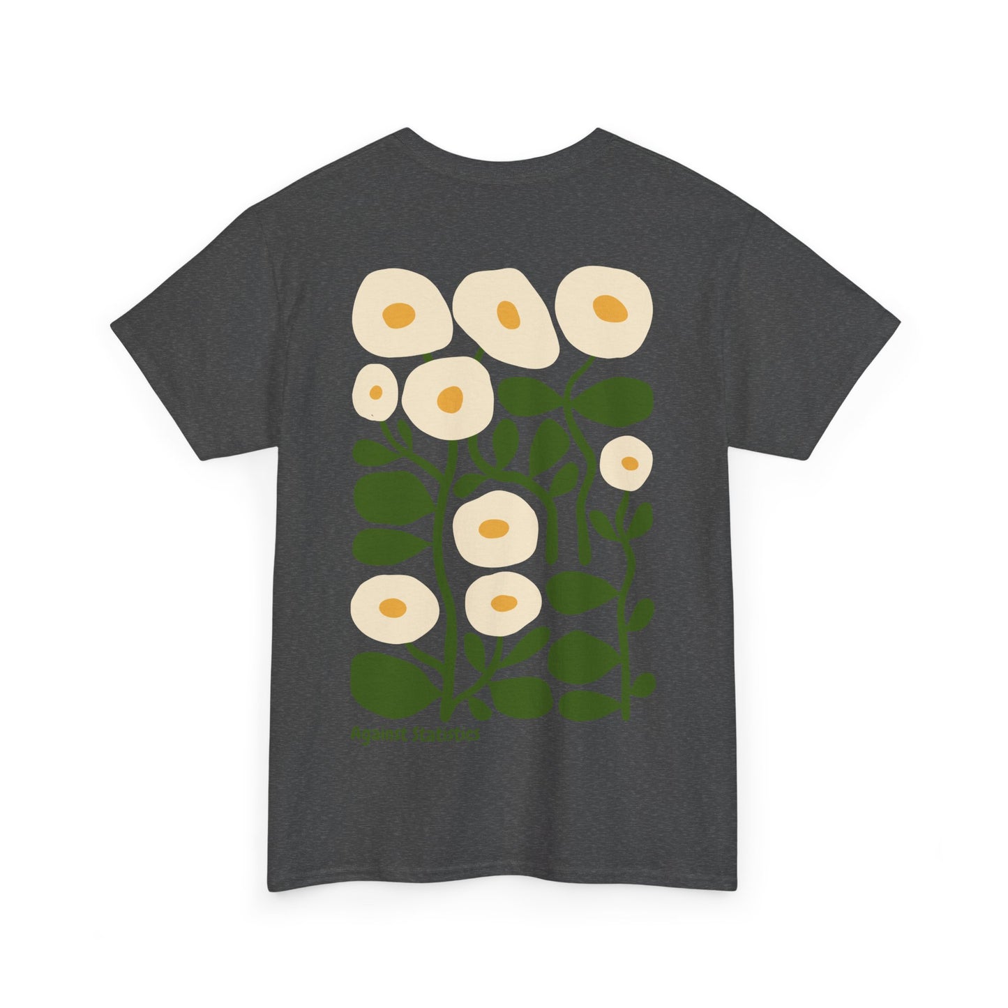 Unisex Heavy Cotton Tee - Flower Power
