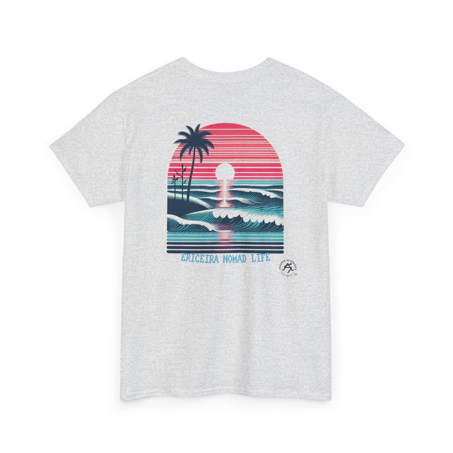 Unisex Heavy Cotton Tee - Ericeira Sun Set