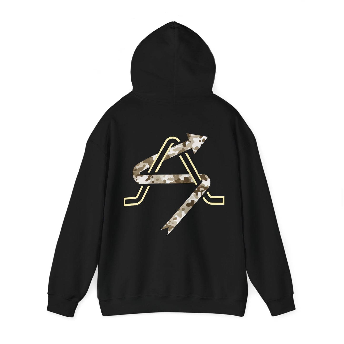 Unisex Heavy Blend™ Hooded Sweatshirt - Camo Light Sand