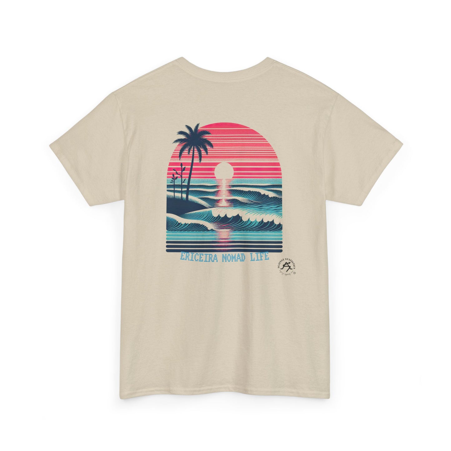 Unisex Heavy Cotton Tee - Ericeira Sun Set