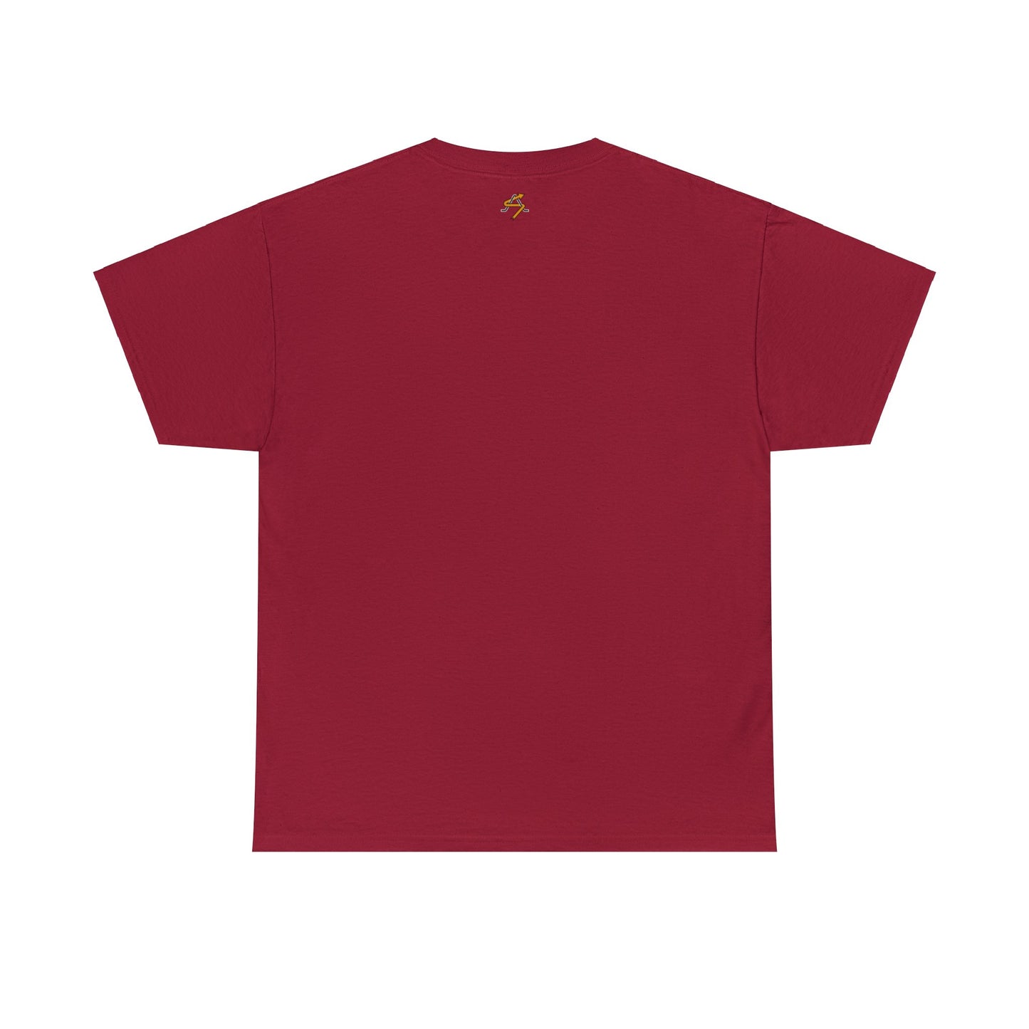 Unisex Heavy Cotton Tee - Made in Germany - Simple Color Cardinal Red