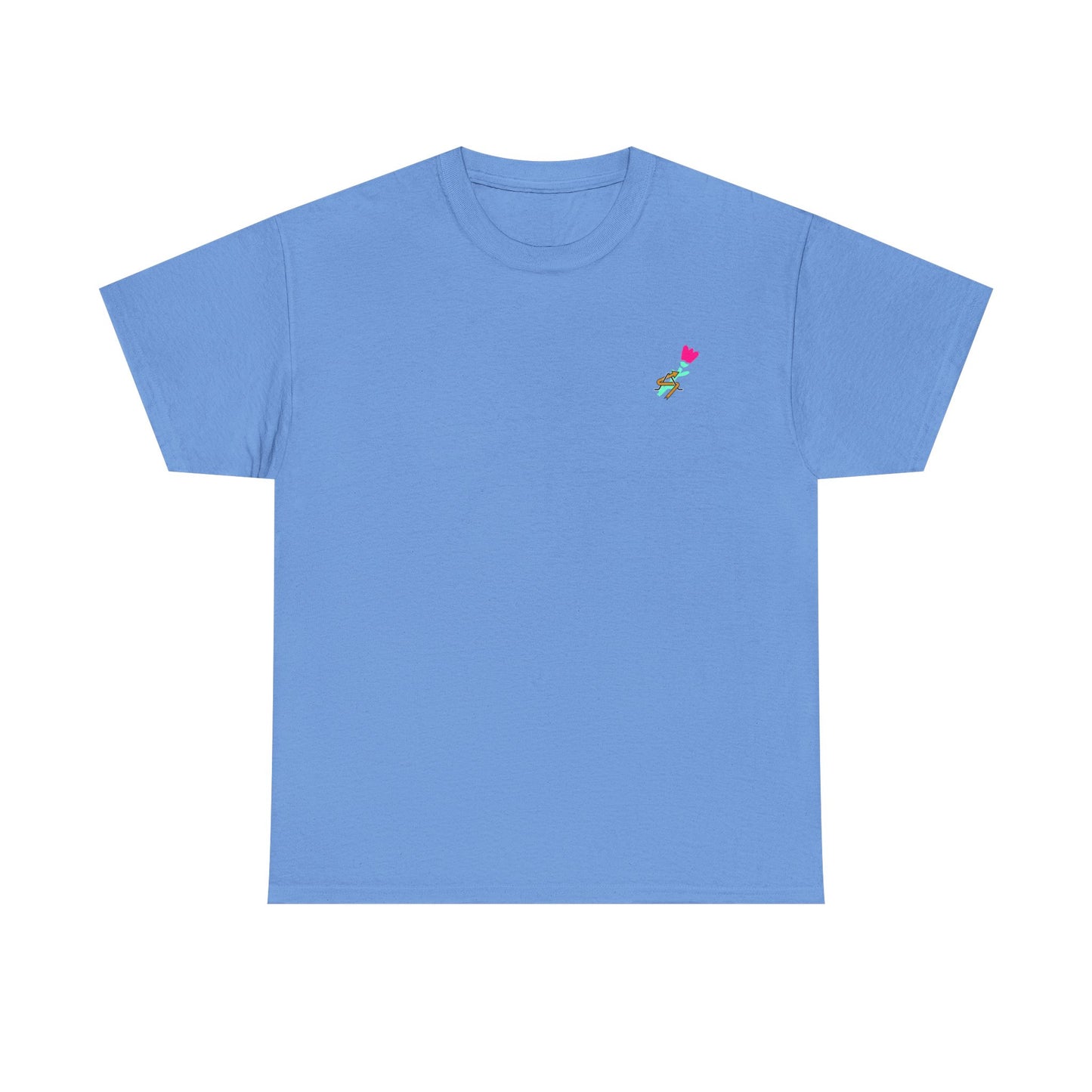 Unisex Heavy Cotton Tee - Flower Power
