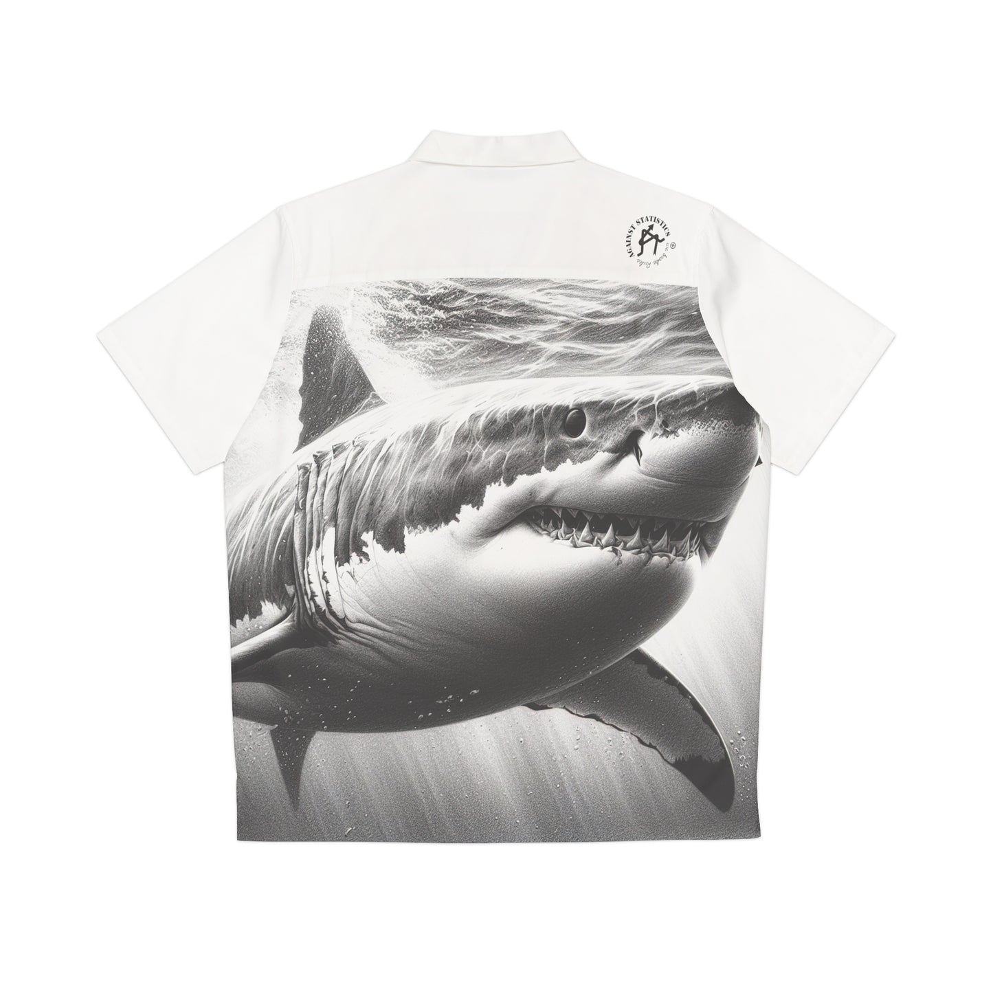 Men's Hawaiian Shirt Nature Power Shark