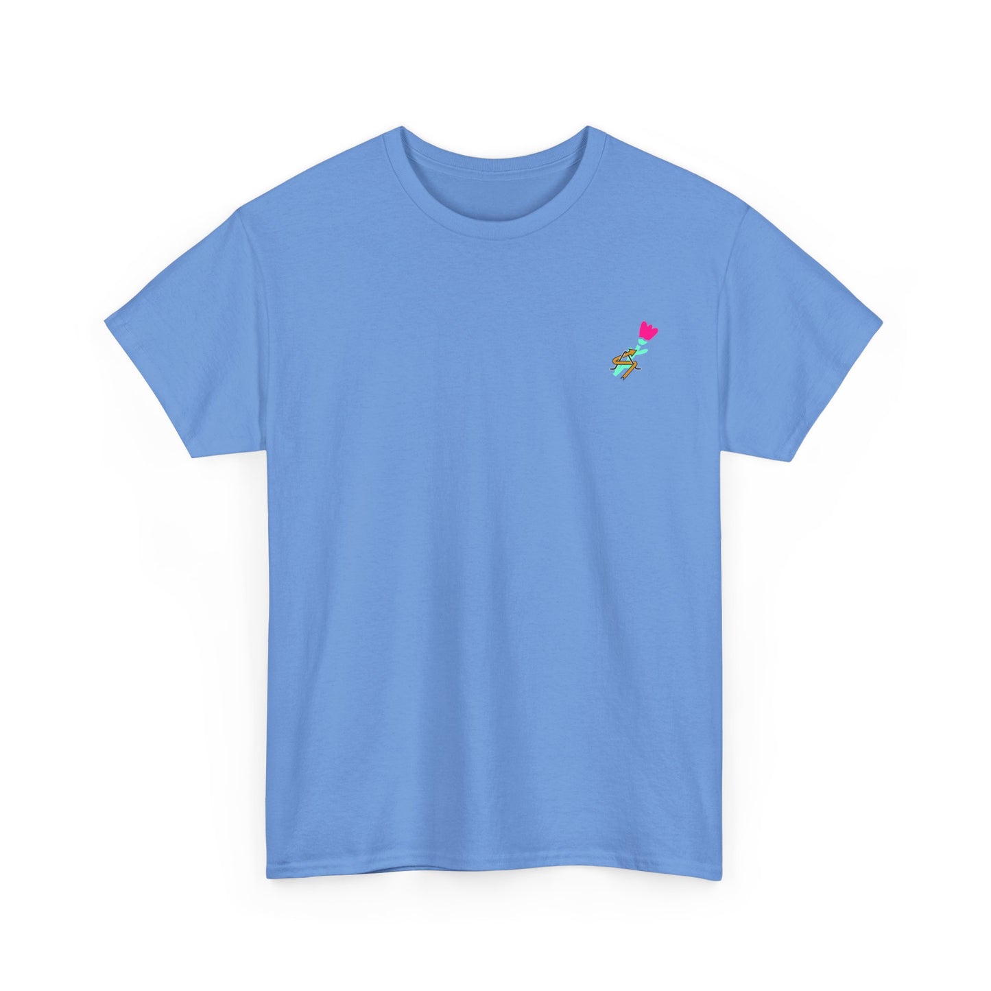 Unisex Heavy Cotton Tee - Flower Power