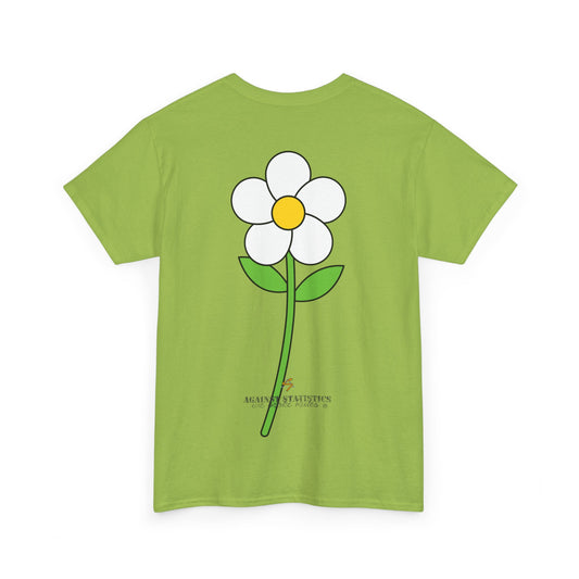 Unisex Heavy Cotton Tee - Flower