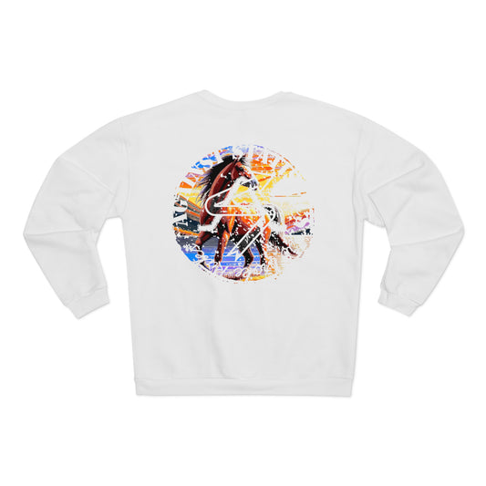 Unisex Crew Neck Sweatshirt - Horse