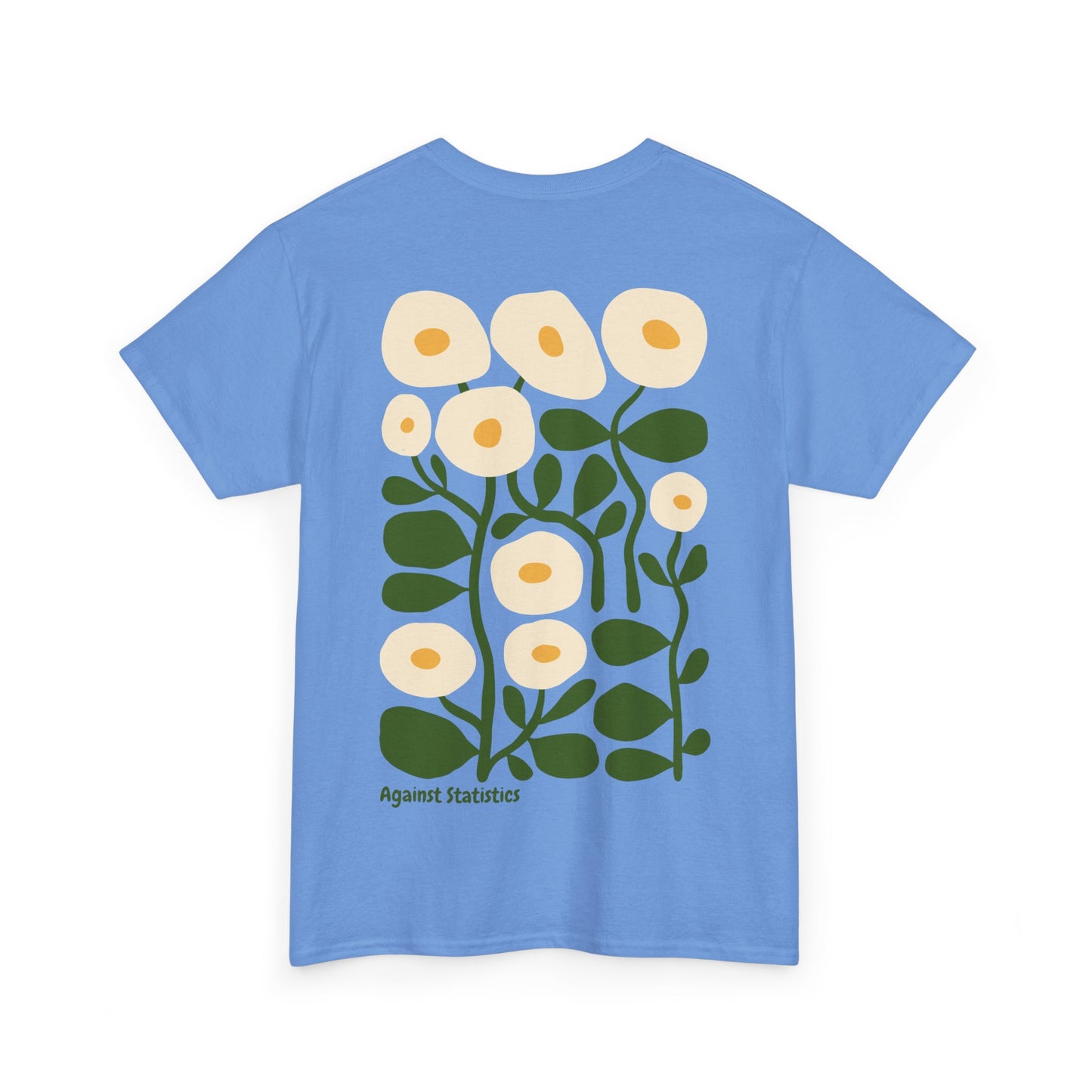 Unisex Heavy Cotton Tee - Flower Power