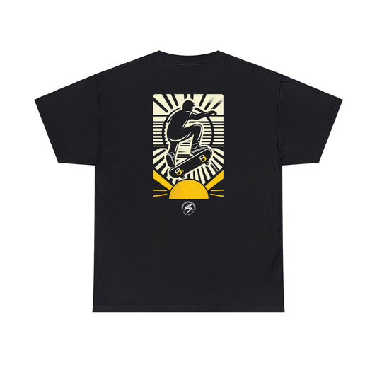 Unisex Heavy Cotton Tee - Made in Germany - Skate Trick