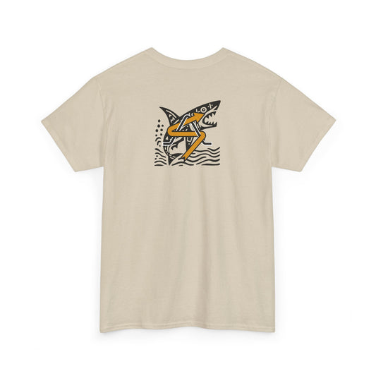 Unisex Heavy Cotton Tee - Made in Germany - Primitive Shark
