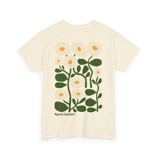Unisex Heavy Cotton Tee - Flower Power