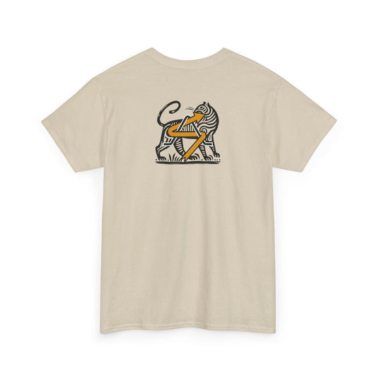 Unisex Heavy Cotton Tee - Made in Germany - Primitive Tiger